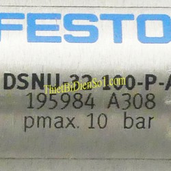 Xy lanh Festo DSNU 32 100 P A 195984 Cty Thiết Bị Điện Số 1