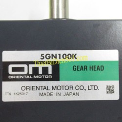Hộp số Oriental Motor 5GN100K Cty Thiết Bị Điện Số 1