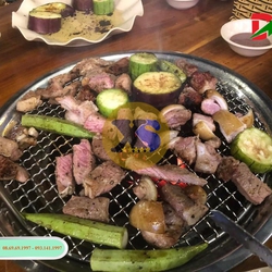 Bếp nướng than hoa, bếp nướng DK