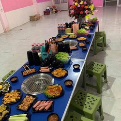 Bếp nướng âm bàn DK