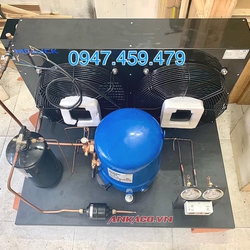 Lắp đặt cụm máy nén danfoss 3hp MT36 tận nơi