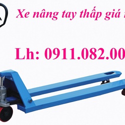 Cung cấp xe nâng tay thấp giá rẻ tại vĩnh long xe nâng tay 3 tấn lh 0911082000