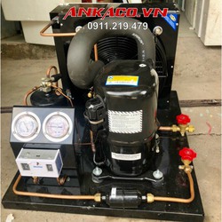 lắp đặt cụm máy nén kulthorn 2,38hp model CAW 2495ZB