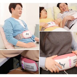 Đai massage rung nóng Ayosun Hàn Quốc đánh tan mỡ bụng thon gọn đùi bằng tia hồng ngoại an toàn tại nhà