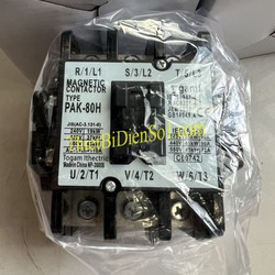 Khởi động từ Togami PAK 80H Cty Thiết Bị Điện Số 1