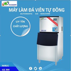 máy làm đá viên AK800 trữ lượng 360kg/24h