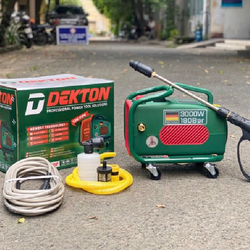 Máy xịt rửa Dekton DK 3000F 3000 W Chỉnh áp Dây 12M