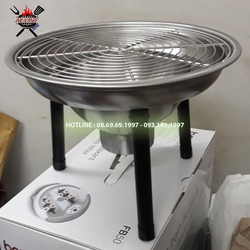 Bếp nướng than du lịch, kinh doanh nướng giá tốt tại HCM K314