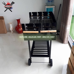 Lò nướng than ngoài trời dùng cho gia đình, mang đi du lịch, kinh doanh Acter CK350