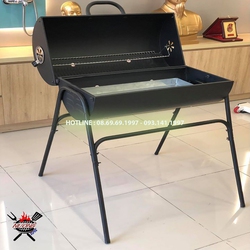 Lò nướng than hoa tiệc ngoài trời, sân vườn, resort Barrell Grill