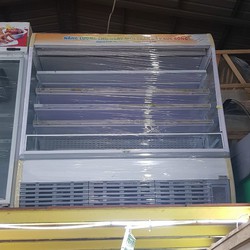 Tủ mát trưng bày siêu thị 5 tầng không rèm mới 95%