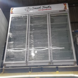 Tủ mát 3 cửa hiệu Alaska dung tích 1500L mới 95%