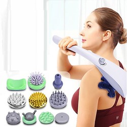 Tác dụng tuyệt vời đối với sức khỏe nếu bạn dùng máy massage cầm tay mỗi ngày,máy massage cầm tay 11 đầu Hàn Quốc