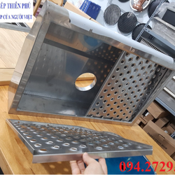 Tum hút mùi inox có pin lọc mỡ giá rẻ tại Quảng Ninh