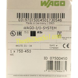 Module Wago 750 450 Cty Thiết Bị Điện Số 1