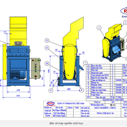 Hoạt động của máy nghiền rác uy tín chất lượng cao Rotec Việt Nam