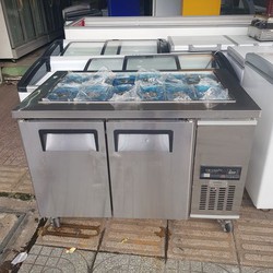 Tủ bàn lạnh salad hiệu Rohs nhập khẩu hàn quốc 12 khây trưng bày