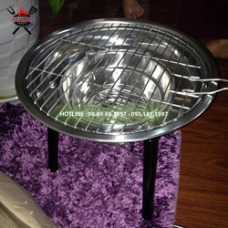 Bếp nướng than, dùng mang đi du lịch, dã ngoại, giá rẻ K314