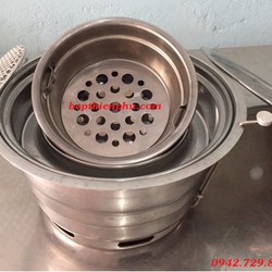 Bếp nướng than âm bàn cho nhà hàng tại Quảng Ninh