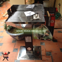 Bếp nướng than ngoài trời, dùng cho tiệc nướng, mang đi du lịch, picnic CK282