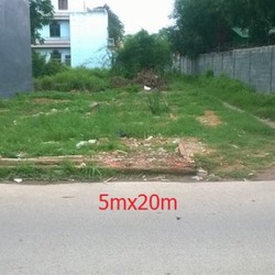 Chính chủ cần bán gấp đất mặt tiền ở tại thị trấn sổ hồng riêng diện tích 100m2