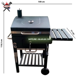 Lò nướng ngoài trời có nắp đậy TopGrill LM11523