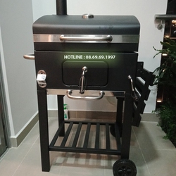 Bếp nướng than hoa ngoài trời TopGrill Wagon | dùng gia đình, tiệc ngoài trời, resort,..