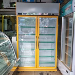tủ mát 2 cửa hiệu carier dung tích 1200L mới 98%