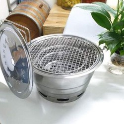 Bếp nướng hút dương lắp âm bàn BBQ Hàn Quốc