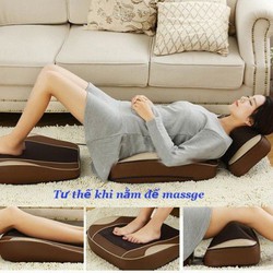 Ghế massage mini chính hãng Hàn Quốc,ghế massage giảm đau theo huyệt đạo cơ thể có tia hồng ngoại