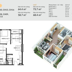 Giá chủ đầu tư bán căn 2PN mặt view sông Vina2 Panorama Quy Nhơn, bàn giao quý IV