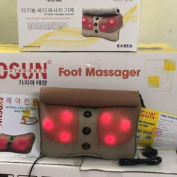 Gối massage 6 bi Ayosun Hàn Quốc chính hãng bảo hành 2 năm