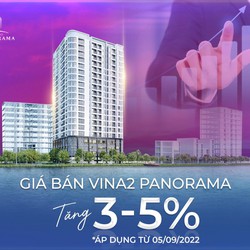 Chung cư Vina2 Panorama, Đầu tư ngay hôm nay 6 ngày sau sinh lời 3 5%
