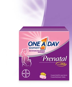 One a day prenatal with DHA, vitamin cho bà bầu của Mỹ. Chính hãng, giá tốt