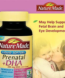 Prenatal Multi DHA của Nature Made bổ sung đủ chất cần thiết cho phụ nữ mang thai và sự phát triển thai nhi Hàng Mỹ