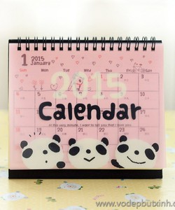 Lịch trang trí để bàn 2015.