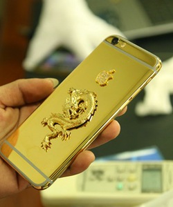 Mạ vàng điện thoại Iphone 6 giá rẻ nhất TPHCM