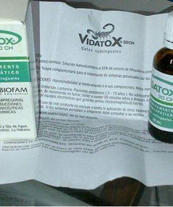 Vidatox xanh 30CH từ Cuba