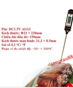 Que đo nhiệt độ đa năng