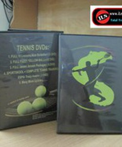 Đĩa Dạy và nâng cao trình độ chơi Tennis Trọn cuả thầy James Jensen, đĩa xin, giá mềm