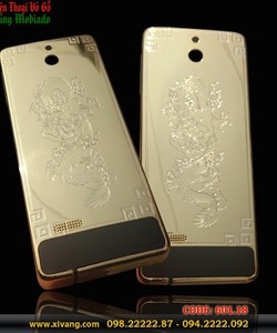 Mạ vàng nokia 515 khắc Rồng vàng