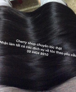 Chuyên tóc nối, kẹp dệt, tóc buộc thật và giả loại 1