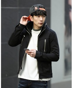 Áo khoác kaki Hàn Quốc phối 5 dây kéo AKK03