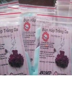 Bùn hấp trắng da cherry