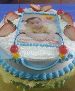 Bánh sinh nhật in ảnh