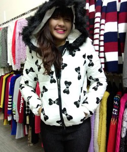 Áo phông quần jean mùa đông 2014