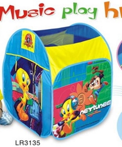 Lều bóng hình ngôi nhà, nhà bóng hình xe tải, tàu hỏa có nhạc