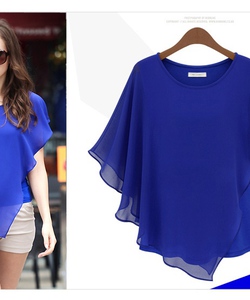 Áo voan nữ tay rơi,kiểu dáng Hàn Quốc