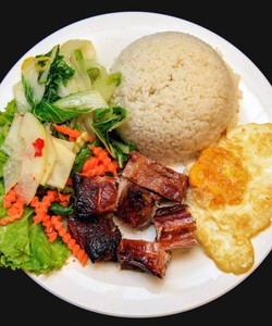 Cơm văn phòng sườn nướng