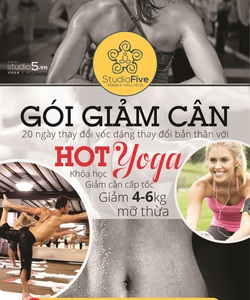 Vĩnh biệt 6 kg mỡ thừa chỉ trong 20 ngày. Giảm cân cấp tốc 20 ngày với HOT YOGA